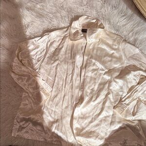 Lane Bryant Cream Blouse